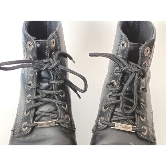 Harley Davidson Boots Women's Size 5 Leather - Picture 2 of 13